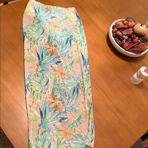 Tropical‎ Print Swim Coverup